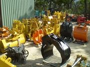 Earthmoving Attachments Grabs Hydraulic Hammers Buckets Crushers etc